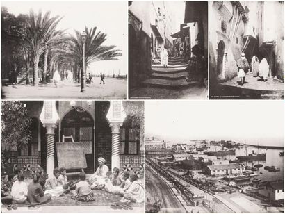 LEROUX Alexandre (1825-circa 1910) Alger. Album regroupant 25 tirages argentiques...