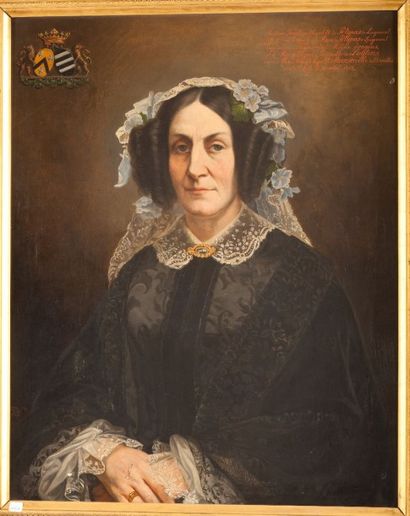 null ECOLE FRANCAISE VERS 1850

Portrait de M. et Mme Alexis Marescaille de Courcelles

Paire...