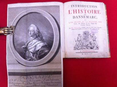 MALLET Paul Henry Introduction à l'Histoire de Dannemarc, où l'on traite de la Religion,...