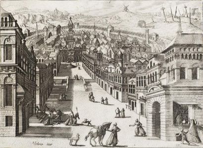 VRIES Jean Vredeman de Variae Architecturae Formae. Anvers, Gallaeus, sd (1601),...