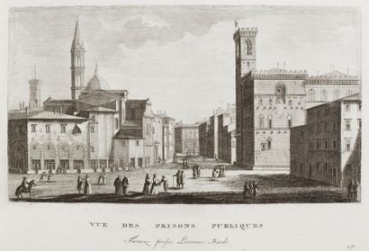 BARDI Lorenzo Vedute Principali della Citta di Firenze. (Firenze), sd (vers 1840),...
