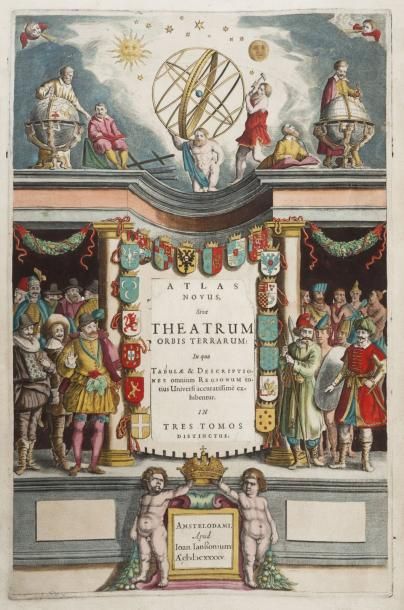 HONDIUS Henri, JANSSON Jean et BLAEU Jean Atlas Novus, sive Theatrum Orbis Terrarum....
