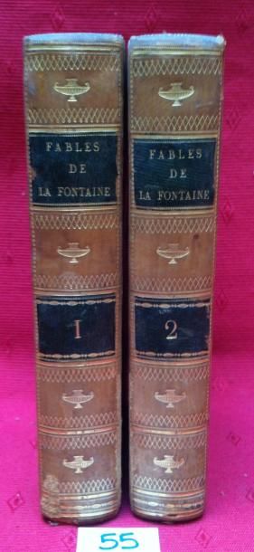 LA FONTAINE Jean de Fables de La Fontaine, avec de nouvelles gravures exécutées en...