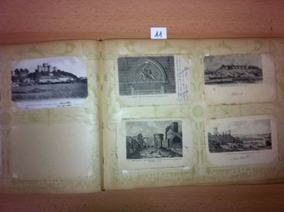 null Album de cartes postales: Picardie, Ile de France, Loiret, Anjou, Maine et ...