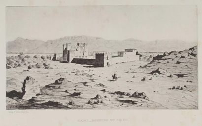 FOUCAULD (Vicomte Charles de) Reconnaissance au Maroc. Paris, Challamel et Cie, 1888;...