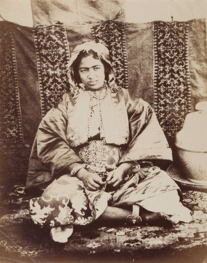 Auteurs non identifiés Maroc, c. 1870-1880. Femmes marocaines et femme juive dans...