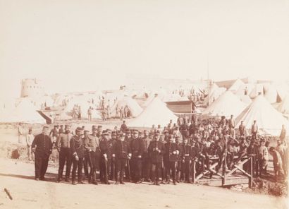 Photographe de l'armée espagnole Maroc, c. 1890