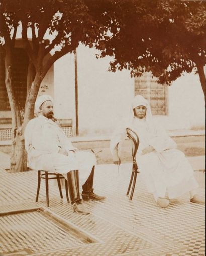Sultan Moulay Abdelaziz Maroc, c. 1900-1905. Portrait du Sultan Moulay Abdelaziz....