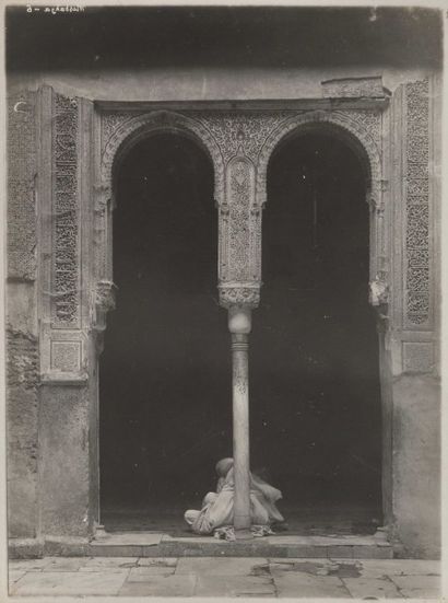 Lucien Vogel (1886-1954) et Jean Rhoné Maroc, 1915-1917. Terrasse du Palais de Batha...