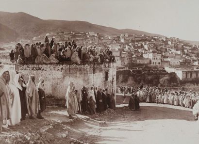 Marcelin Flandrin (1889-1957) Avènement de sa Majesté Sidi Mohammed. 1927- 1928....