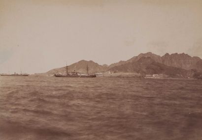 Coutinho Brothers Officiers britanniques et divers Yémen, c. 1880-1900. Aden. Vues...