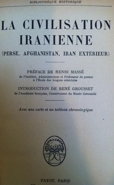 GROUSSET René L'Empire des Steppes. Attila, Gengis-Khan, Tamerlan. Paris, Payot,...