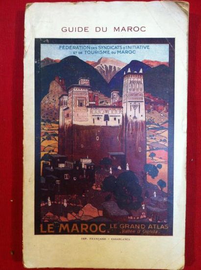 [MAROC] Guide du Maroc. Casablanca, 1925,...