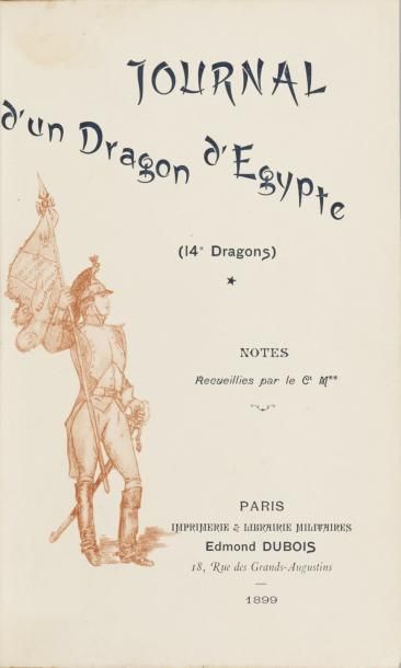 [MENUAU] Journal d'un dragon d'Égypte (14e dragons). Notes recueillies par Ct M**....