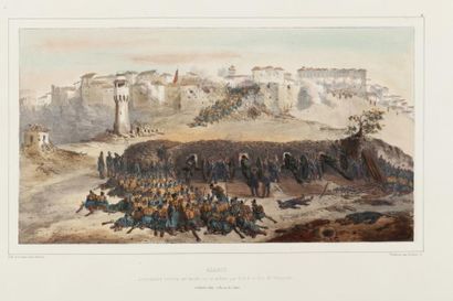 RAFFET Denis-Auguste Campagne d'Afrique de 1830 en Algérie. Prise de Constantine....
