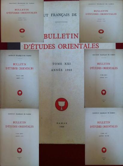 [REVUE] Bulletin d'Etudes Orientales. Institut...