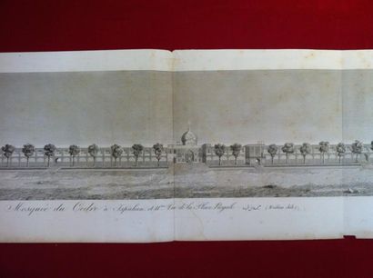 [ISPAHAN] Ensemble de 7 gravures publiées en 1811 représentant les grands lieux d'Ispahan....