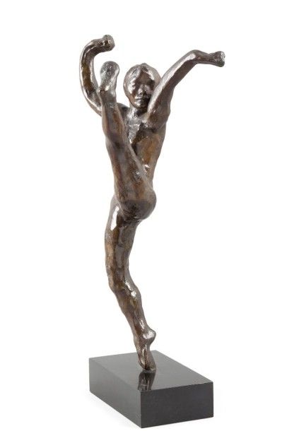 Auguste RODIN (1840-1917), d'après Mouvement de danse C Epreuve en bronze à patine...