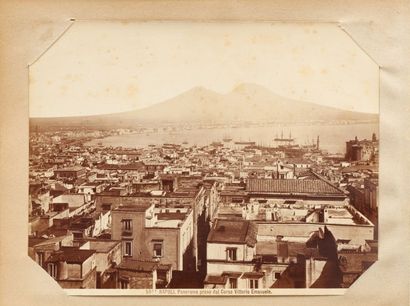 null [ITALIE - BROGI]. Album photographique sur l'Italie, regroupant 36 photographies...