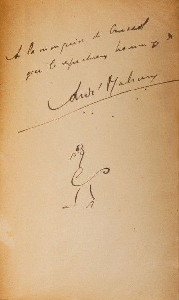 MALRAUX André La Condition humaine. Paris, Gallimard, 1933, in-12, broché, sous coffret...