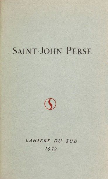 SAINT-JOHN PERSE