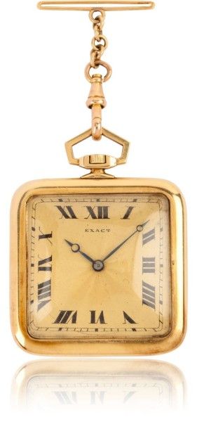 EXACT par Tavannes Watch and Co N°3318314/9 vers 1918. Originale et étonnante montre...