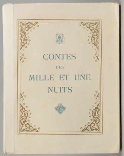 [DULAC Edmond] Contes des Mille et une Nuits. Adaptés de la version arabe par Hadji-Mazem....