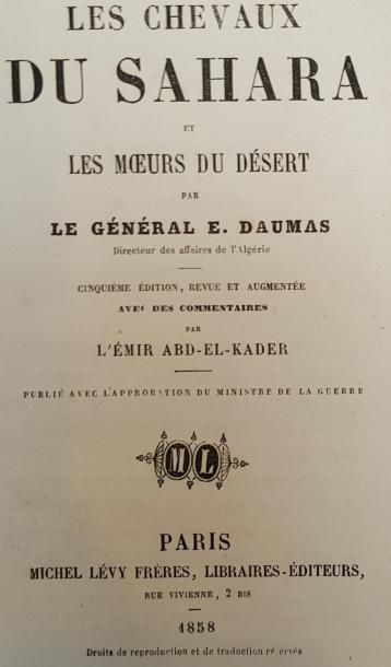 DAUMAS Général Eugène