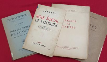 [LYAUTEY]. - Hubert LYAUTEY Le Rôle Social de l'Officier. Paris, Plon, 1935, in-12...