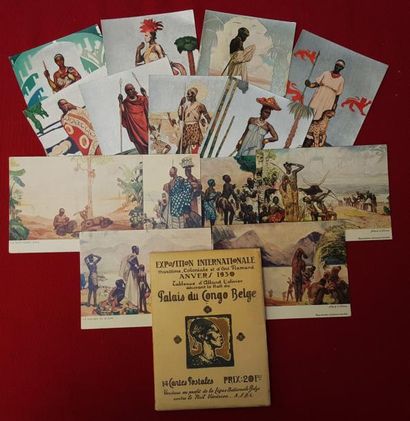 null Fernand ALLARD L'OLIVIER (1883-1933). Reproduction sous forme de cartes postales,...