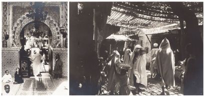 Bouhsira Photographe Maroc, 1933. Tanger. Casablanca. Rabat. Meknès. Moulay-Idris....