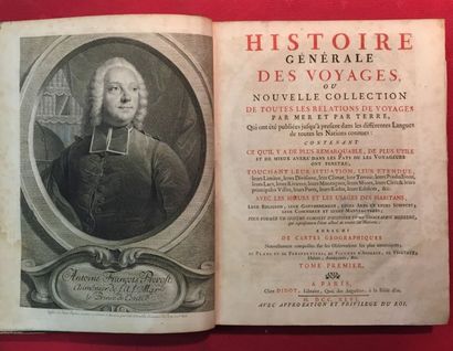 PREVOST Antoine-François Histoire générale des Voyages, ou Nouvelle collection de...