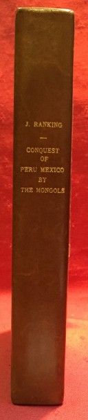 RANKIN John Historical researches on the Conquest of Peru, Mexico, Bogota, Natchez,...