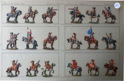 Guerre de Trente ans, cavalerie bavaroise...