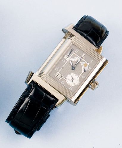 null JAEGER LECOULTRE - REVERSO SEPTANTIEME - Série Limitée. Montre de poignet en...