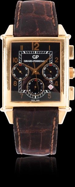 GIRARD PERREGAUX VINTAGE 1945 ref. 2584 N°202 vers 2010 

Grand chronographe bracelet...