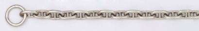 HERMES Bracelet «Chaîne d’Ancre» en argent
Signé Hermès
Longueur: 20 cm environ.
P. 74,5 g....