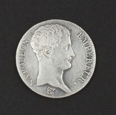 null NAPOLÉON Ier (1804-1814). 5 francs. Paris. An 13. (G. 580). Très Beau. 