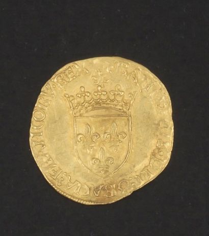 null Écu d'or au soleil. 5ème t. 3ème ém. Montpellier. (Dy. 775, L. 639). 3,39 g....