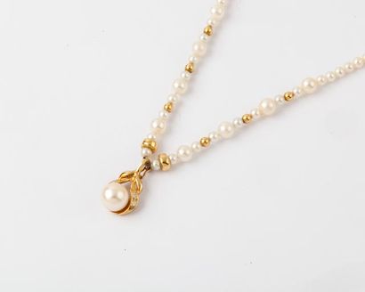 Collier de perles de culture japonaises Akoia...