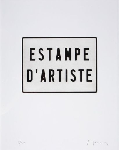 Joël DUCORROY Estampe d'artiste Gravure N°5/50 60 x 45 cm