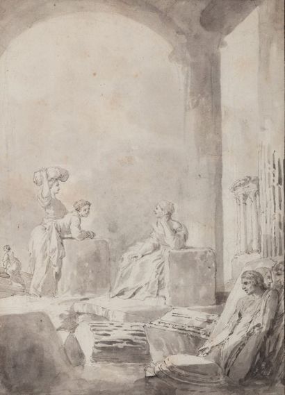 Attribué à Giovanni Paolo PANINI (1691- 1765)