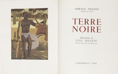 DURAND Oswald Terre noire.

Paris, Fournier, 1946, in-4 en feuilles sous couverture...