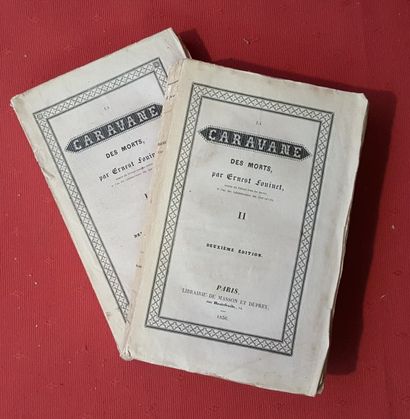 FOUINET Ernest La Caravane des morts.

Paris, Masson et Duprey, 1836, 2 volumes in-8...