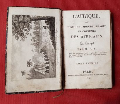 GEOFFROY de VILLENEUVE René Claude L’Afrique, ou histoire, moeurs, usages et coutumes...