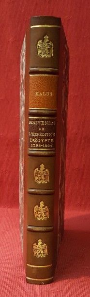 MALUS Etienne-Louis L’agenda de Malus. Souvenirs de l’expédition d’Egypte. 1798-1801....