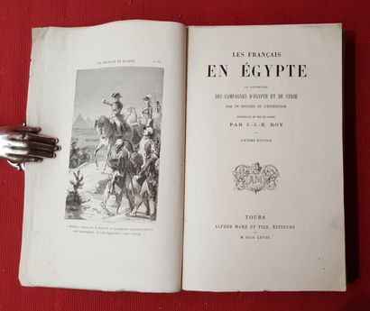 ROY (J.-J.-E.) Les Français en Egypte ou Souvenirs des Campagnes d’Egypte et de Syrie...