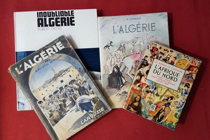 null [ALGERIE]

Ensemble de quatre livres:

ISNARD (H.) - L’Algérie. Arthaud, 1954,...