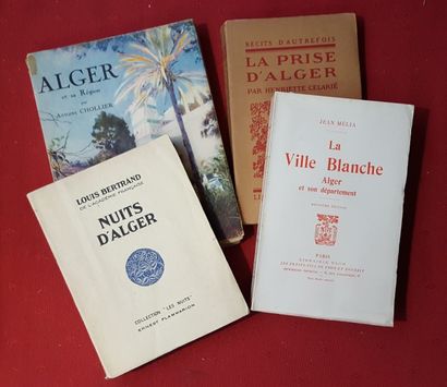 null [ALGER]

Ensemble de quatre livres:

- CHOLLIER Antoine - Alger et sa région....