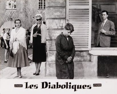 null Simone Signoret dans Les Diaboliques, 1955. 17 tirages argentiques d'époque....